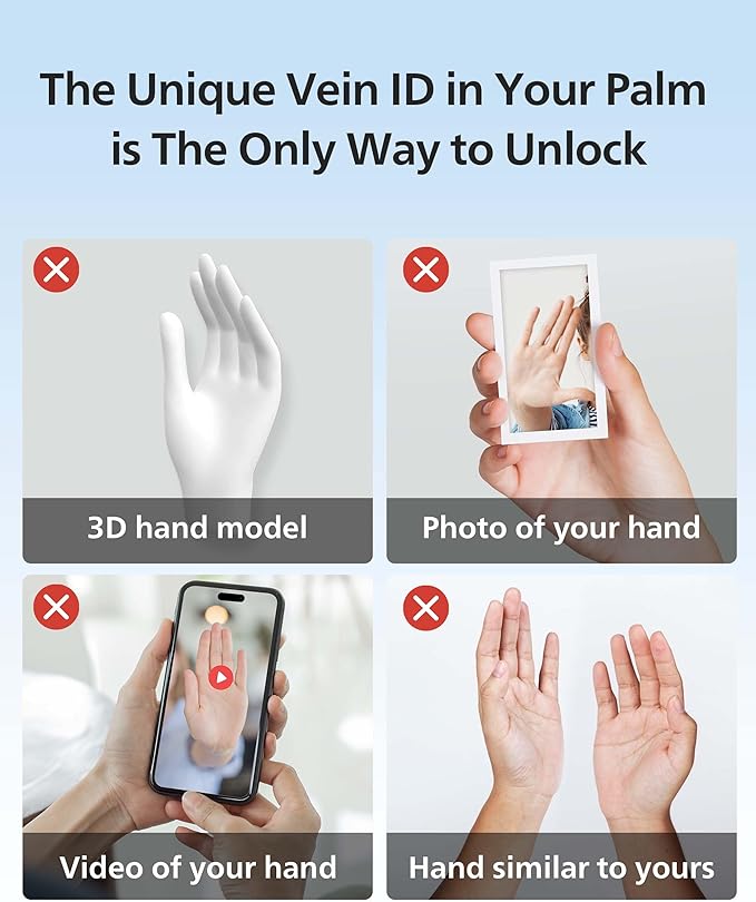 Philips Palm Recognition Wi-Fi Smart Deadbolt Lock