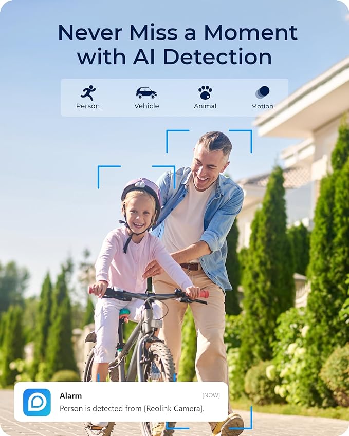 REOLINK Argus Track 4K Solar Security Camera