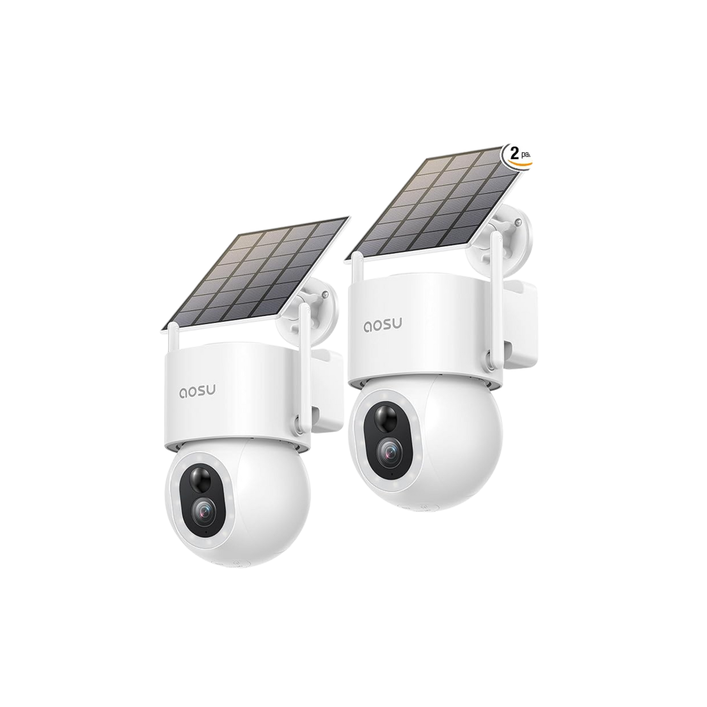 AOSU Solar Security Cameras Wireless Outdoor