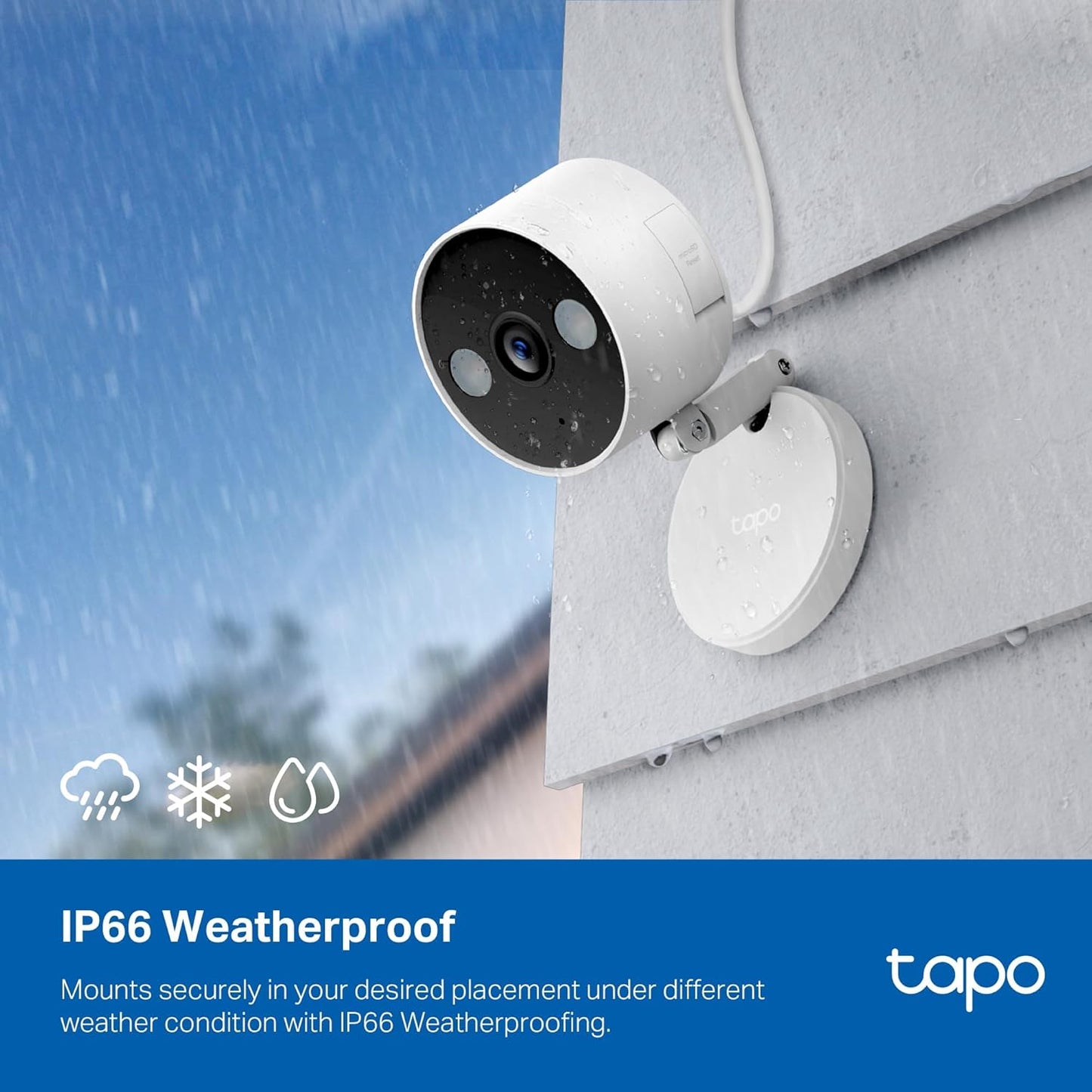 Tapo C120 2K+ Indoor/Outdoor Wired Security Camera